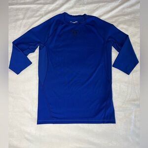 Under Armour‎ Men's Royal Blue Rash Guard Size Large / Compression